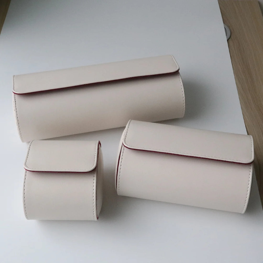 Watch Roll Watch Travel Case Vintage Leather Watch Display Watch Storage Box Watch Case Organizers Christmas Gift boite montre