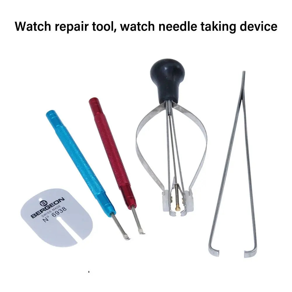 Durable Steel Watch Hands Remove Tools Watch Repair Tool Watch Maintenance Watch Needles Picker Watch Hand Presser Watchmaker